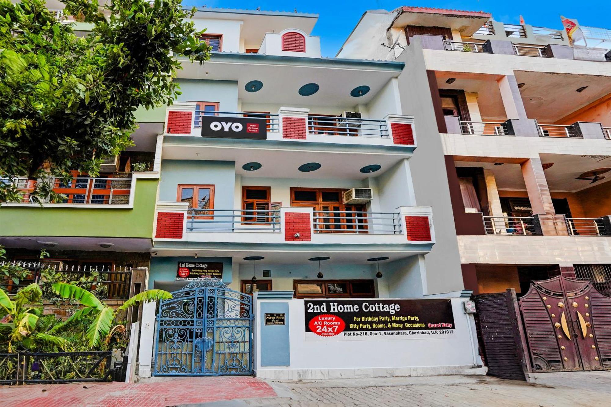 Hotel O Nd Home Cottage Ghaziabad Eksteriør billede