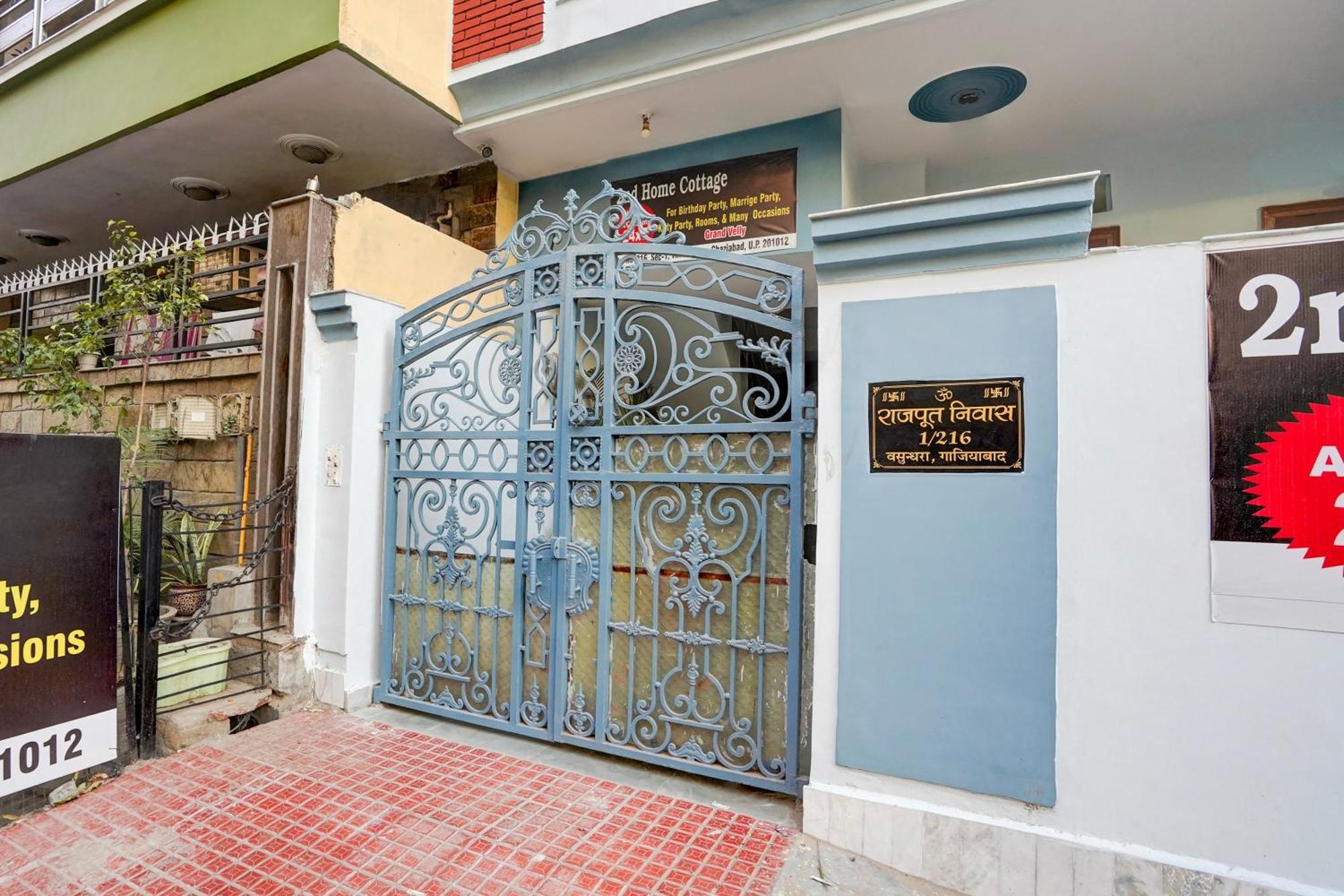 Hotel O Nd Home Cottage Ghaziabad Eksteriør billede